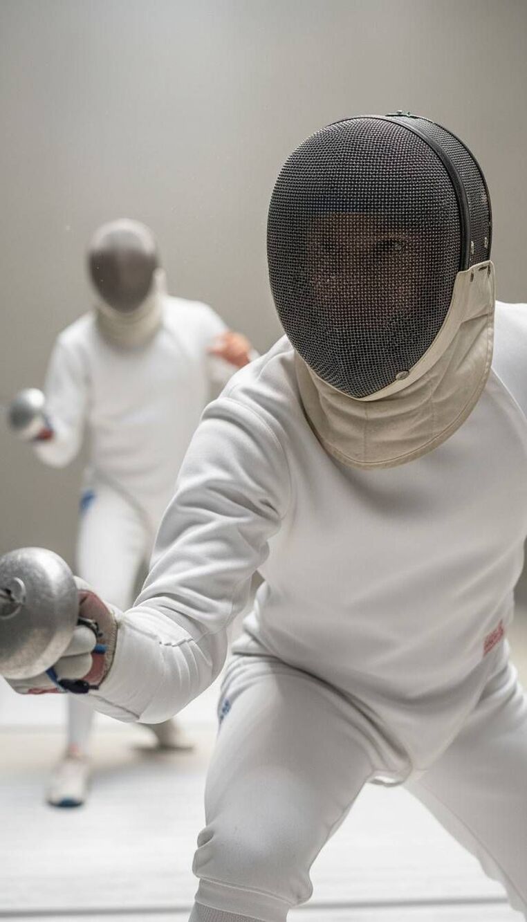 Vintage fencing mask